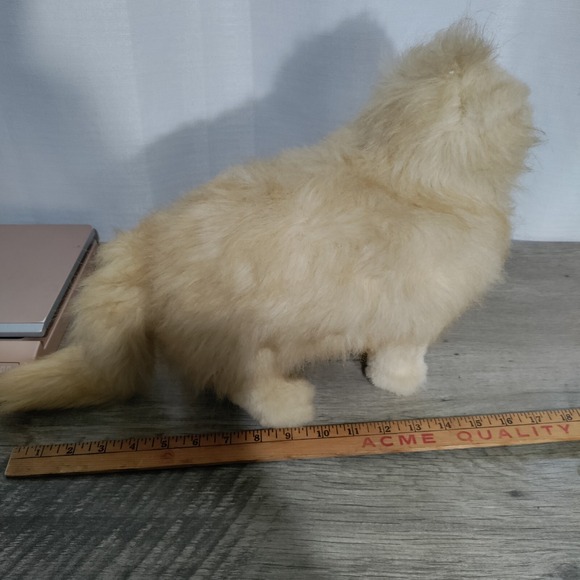 Vintage Dakin Persian Cat Standing Plush Stuffed Animal - Picture 6 of 10